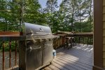 Main Level Deck with Gas Grill